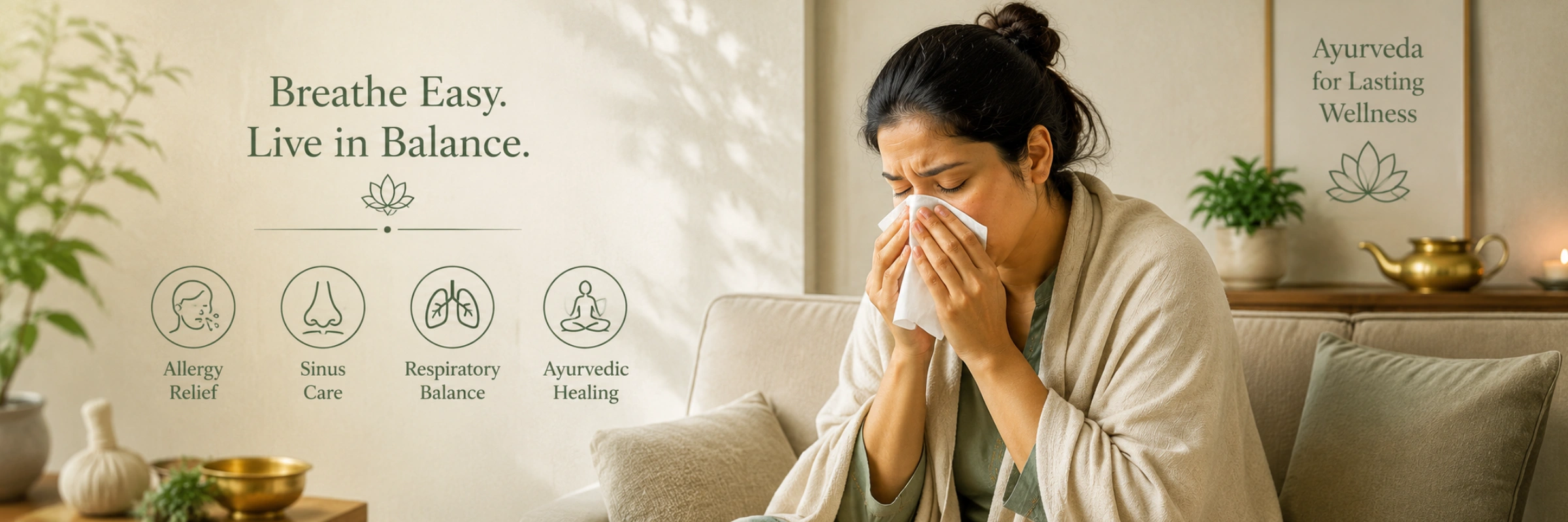 7. Repeated Seasonal Allergies or Sinus Congestion