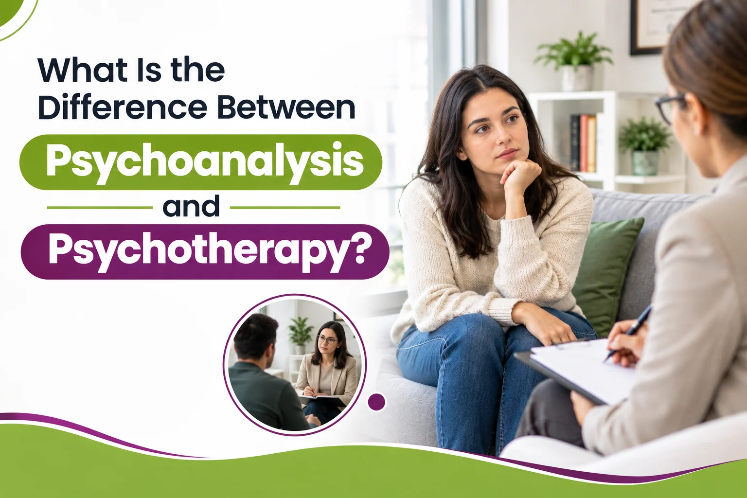 What Is the Difference Between Psychoanalysis and Psychotherapy?
